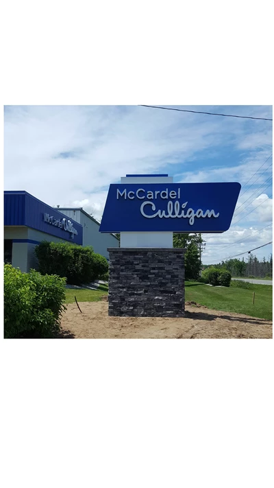 McCardel Culligan Welcomes a New, Massive Monument Sign